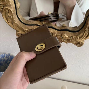 Lock Card Holder, Card Holder, Clutch, Coin Purse