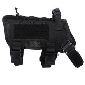 Outdoor Laser Tactical Dog Vest Traction Rope