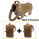 Outdoor Laser Tactical Dog Vest Traction Rope