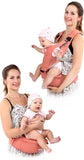 Multifunctional baby carrier front and back baby carrier