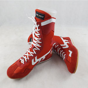 High Top Boxing Training Fighting Wrestling Shoes