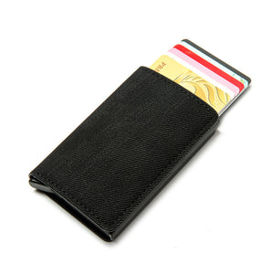 Anti-theft Credit Card Holder magnetic Wallet Card 